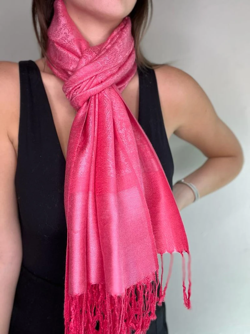 Jacquard Love Pink