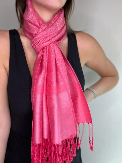 Jacquard Love Pink