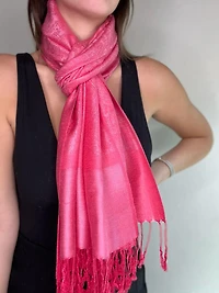 Jacquard Love Pink