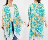 Tropical Leaf Kimono