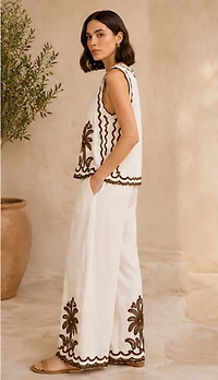 Palmiera Linen Set