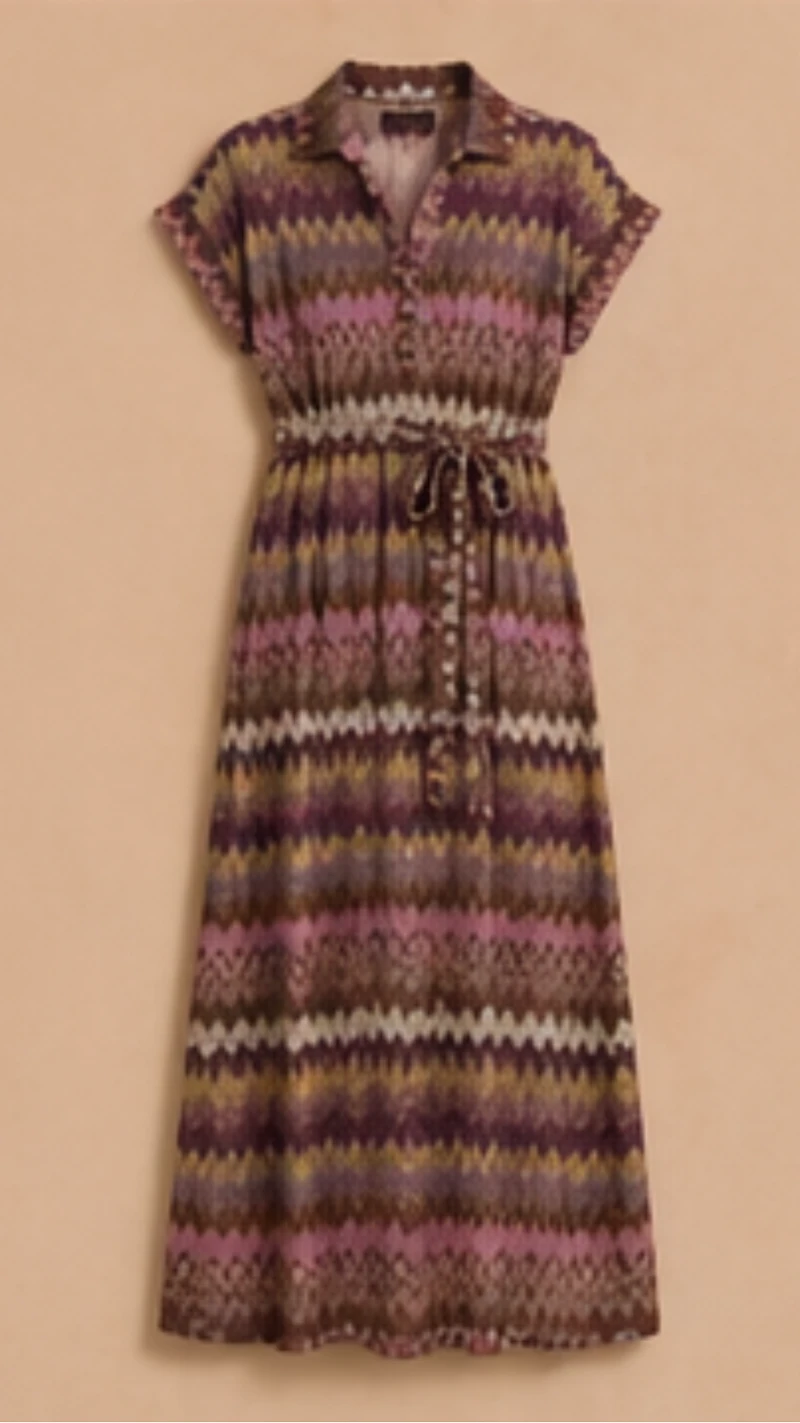 Mediterranean Knitted Mirage Dress