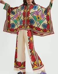 Fiamma Rossa Silk Set
