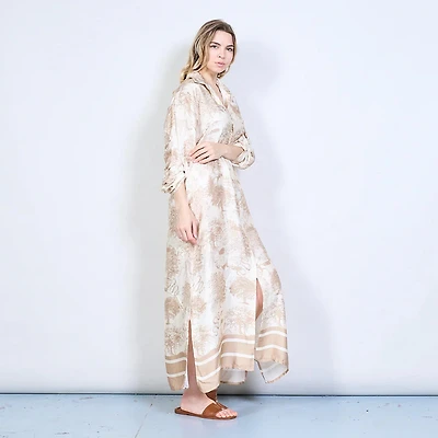 Dream Forest Silk Dress