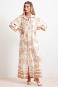 Dream Forest Silk Dress