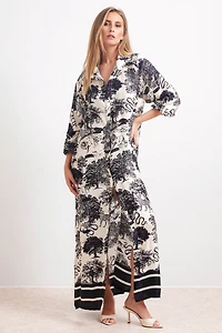 Dream Forest Silk Dress