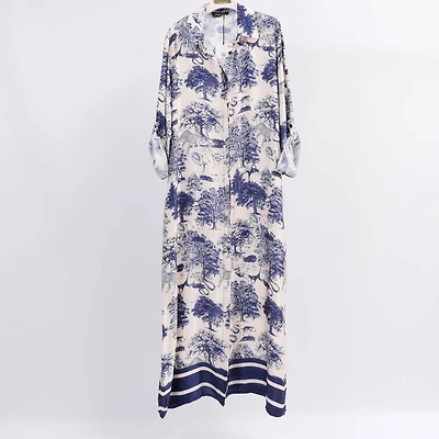 Dream Forest Silk Dress