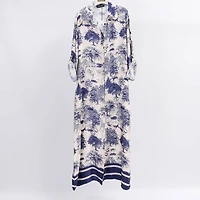 Dream Forest Silk Dress