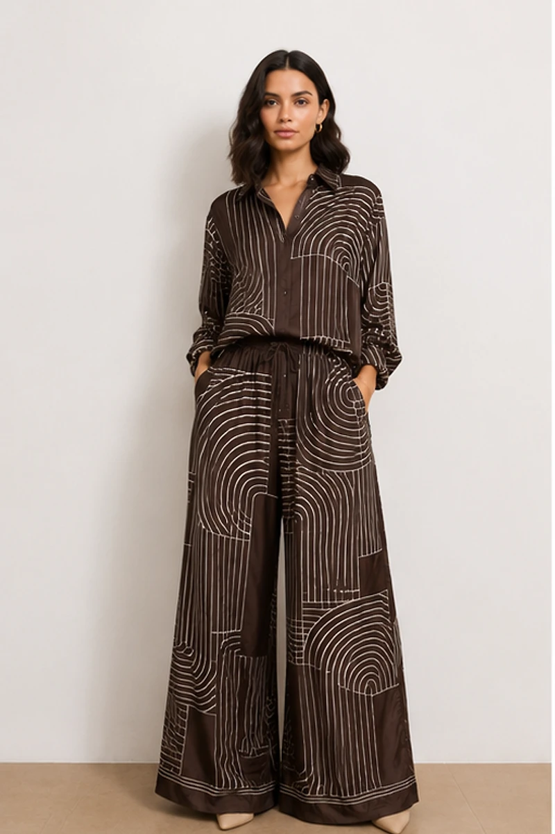 Cocoa Vino Silk Set