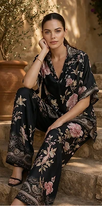 Nera Giardino Silk Set