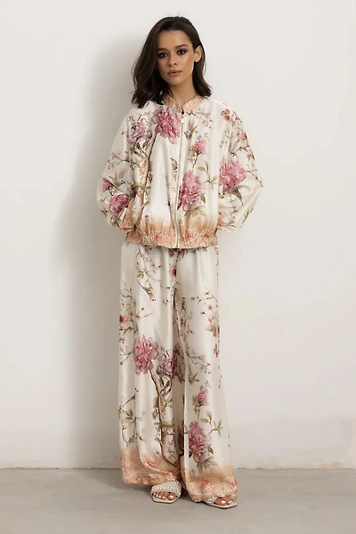 Bianca Giardano Bomber Silk Set