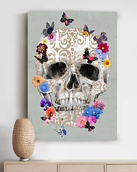 Floral Skull