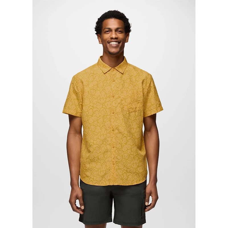 Men's Lost Sol Printed Short Sleeve Shirt