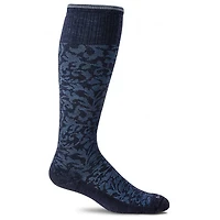 Women's Damask Graduated Compression Socks