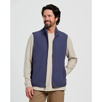 Men's Gridback Fleece Vest