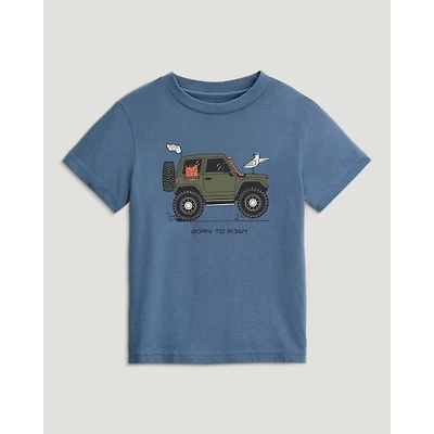 Toddler Born to Roam Tee