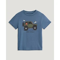 Toddler Born to Roam Tee