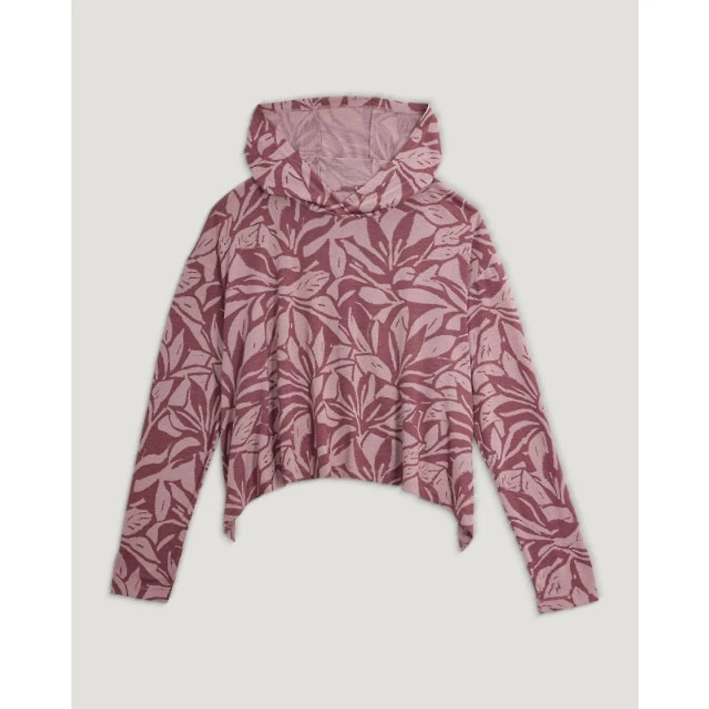 Women's Bamboo Lightweight Cropped Hoodie
