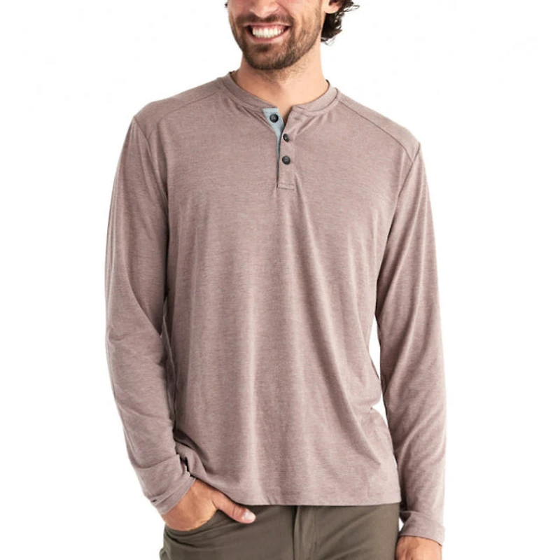 Men's Bamboo Flex Henley