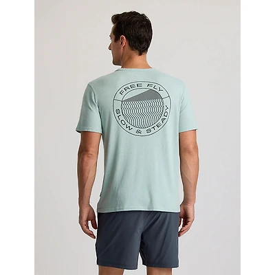 Men's Slow and Steady Pocket Tee