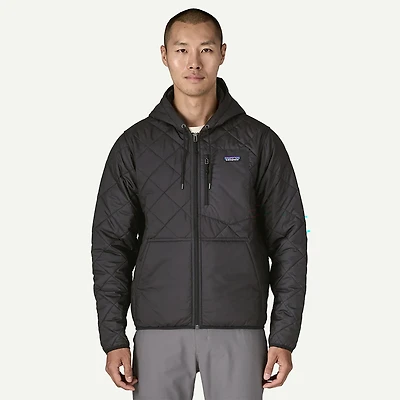 Men's Diamond Quilted Bomber Hoody