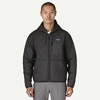 Men's Diamond Quilted Bomber Hoody