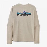 Men's Long-Sleeved Capilene Cool Daily Graphic Shirt - Waters