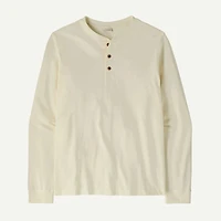 Men's Long-Sleeved Henley Shirt