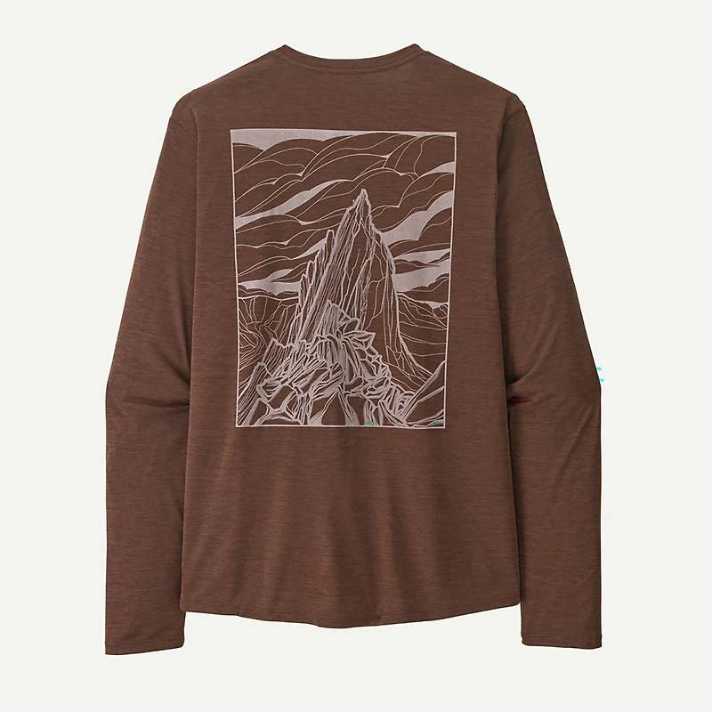 M LS Cap Cool Daily Shirt - Cloud Crag