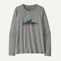 Women's Long-Sleeved Capilene Cool Daily Shirt - Fitz Roy Nimbus