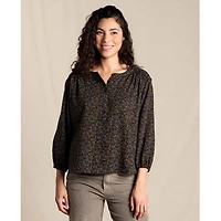 Women's Manzana Long Sleeve Peasant Top