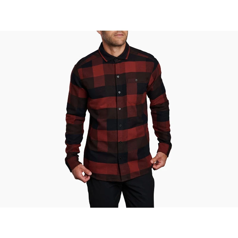 Men's Pixelatr Flannel Long Sleeve