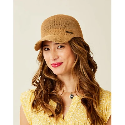 Straw Baseball Cap