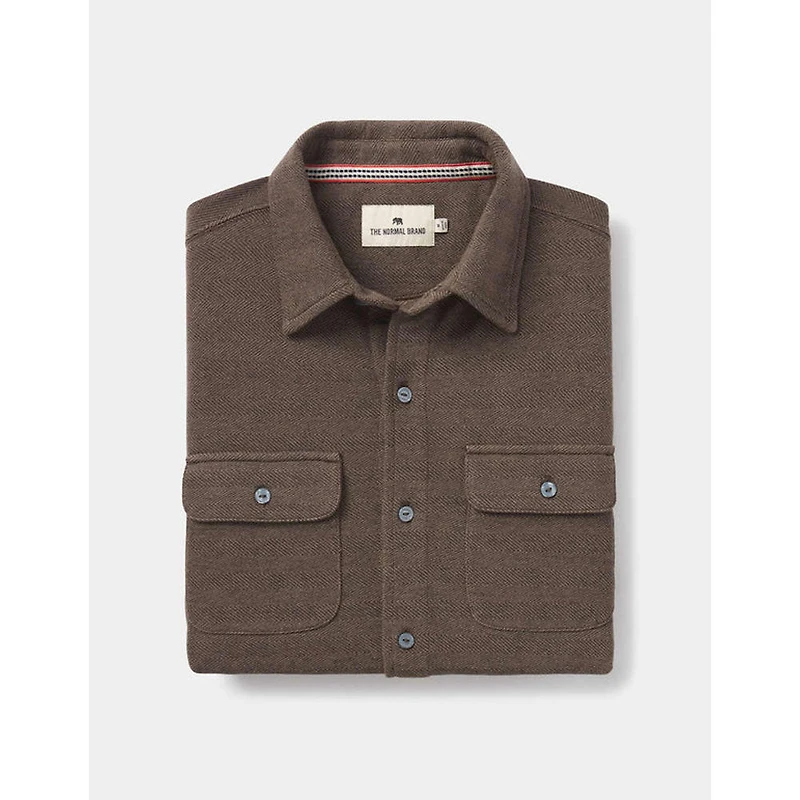 Men's Textured Knit Shirt