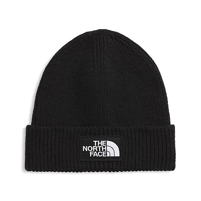 TNF Logo Box Cuffed Beanie