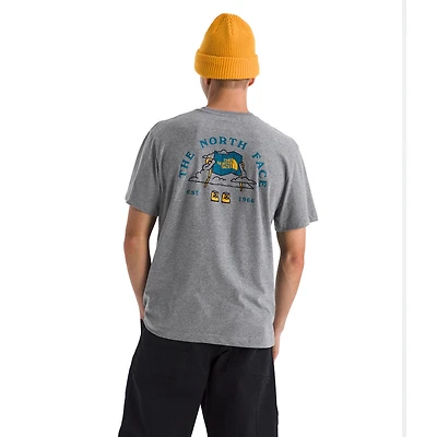 Men's Evolution Sky Cloud Short Sleeve Tee - Graphic