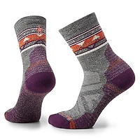 Women's Hike Light Cushion Zig Zag Valley Mid Crew Socks