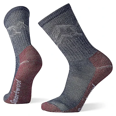 Hike Classic Edition Light Cushion Mountain Pattern Crew Socks