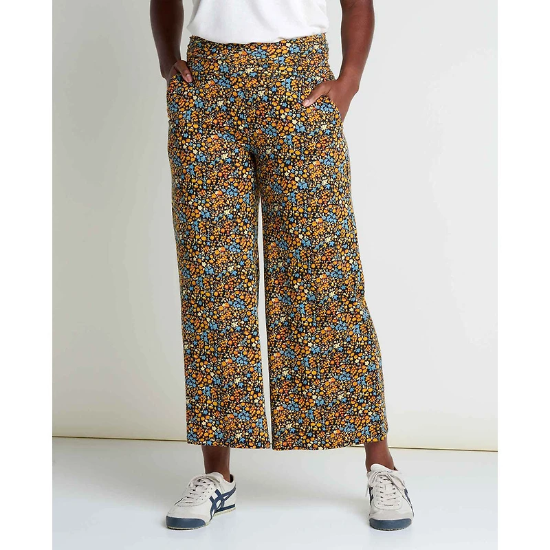 Women's Chaka Wide Leg Crop Pant