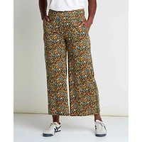 Women's Chaka Wide Leg Crop Pant