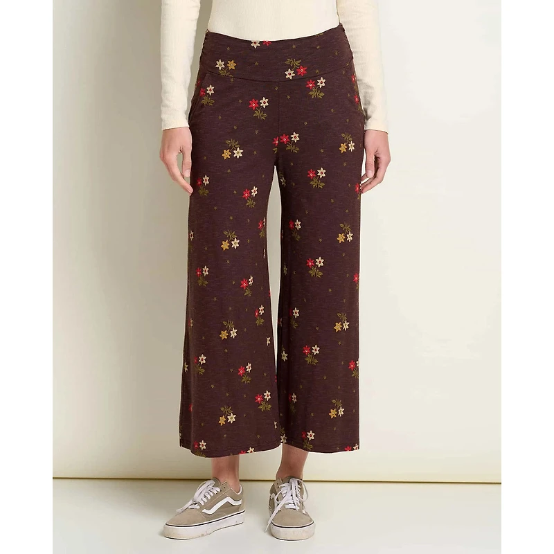 Women's Chaka Wide Leg Crop Pant