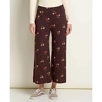 Women's Chaka Wide Leg Crop Pant