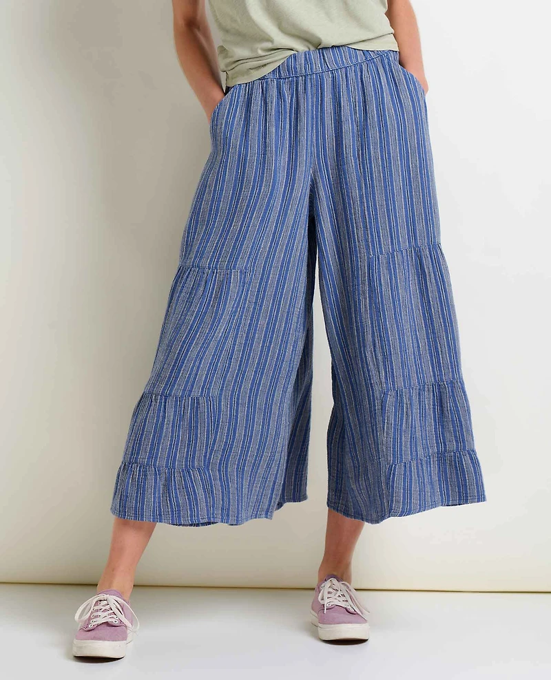 Women's Tate Double Weave Palazzo Pant