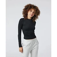 W LS Halo Ruched Tee