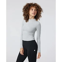 W LS Halo Ruched Tee