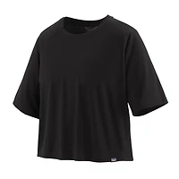 Women's Short-Sleeved Capilene Cool Trail Cropped Shirt