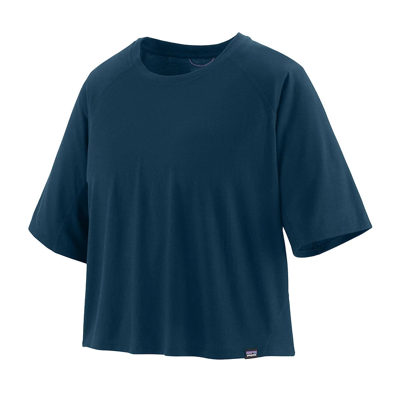 Women's Short-Sleeved Capilene Cool Trail Cropped Shirt