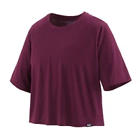 Women's Short-Sleeved Capilene Cool Trail Cropped Shirt