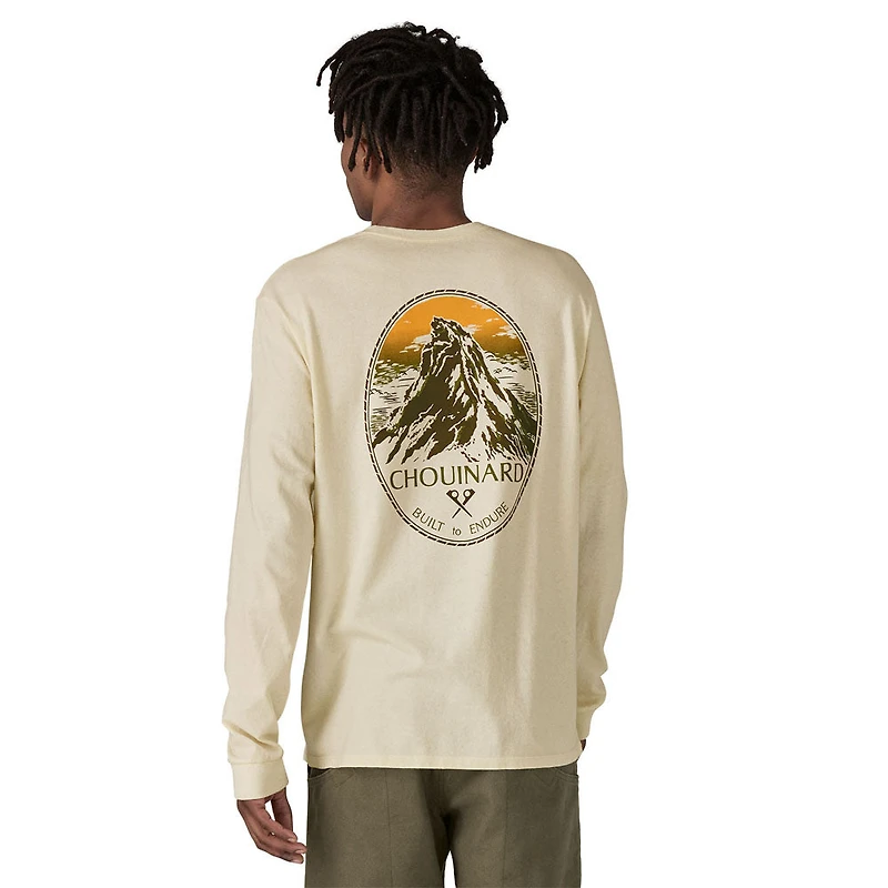 Men's Long-Sleeved Chouinard Crest Responsibili-Tee