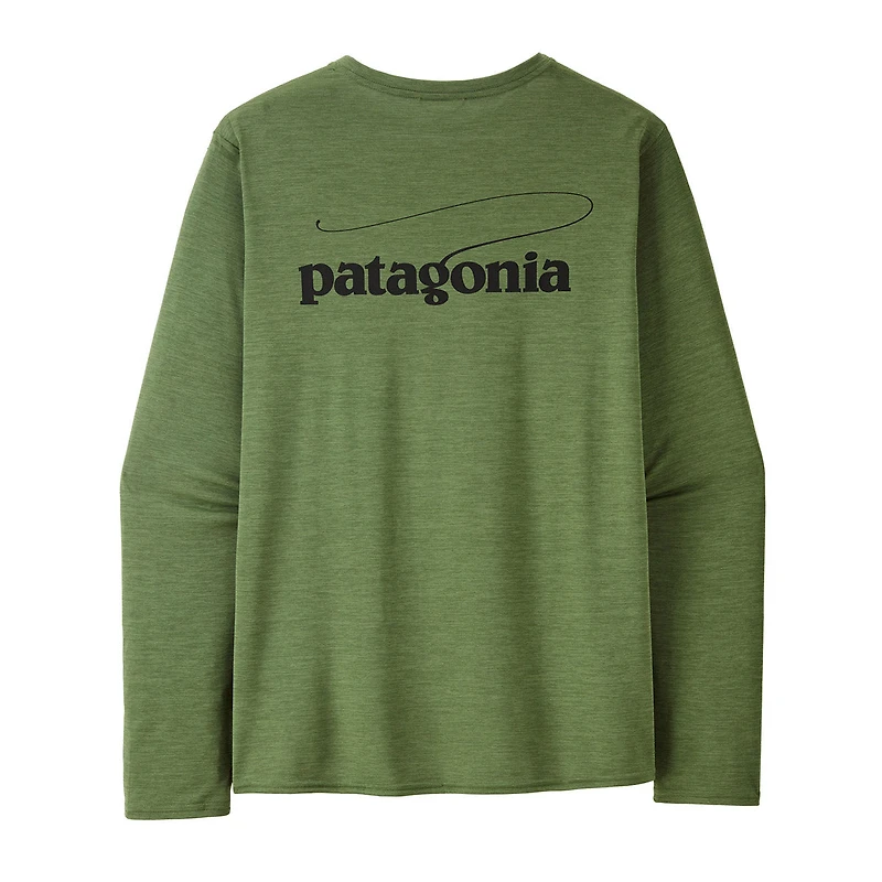 Men's Long-Sleeved Capilene Cool Daily Graphic Shirt - Waters